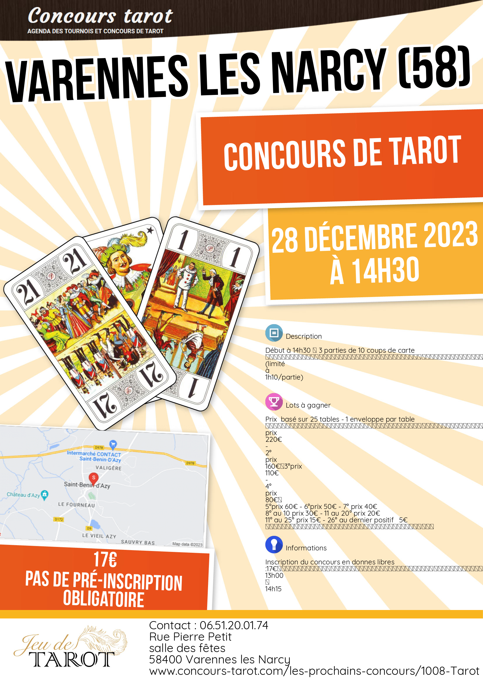 Concours de tarot