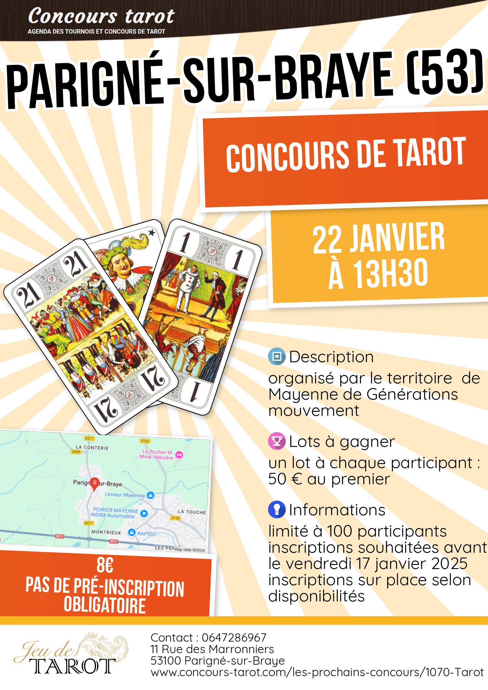 Concours de tarot