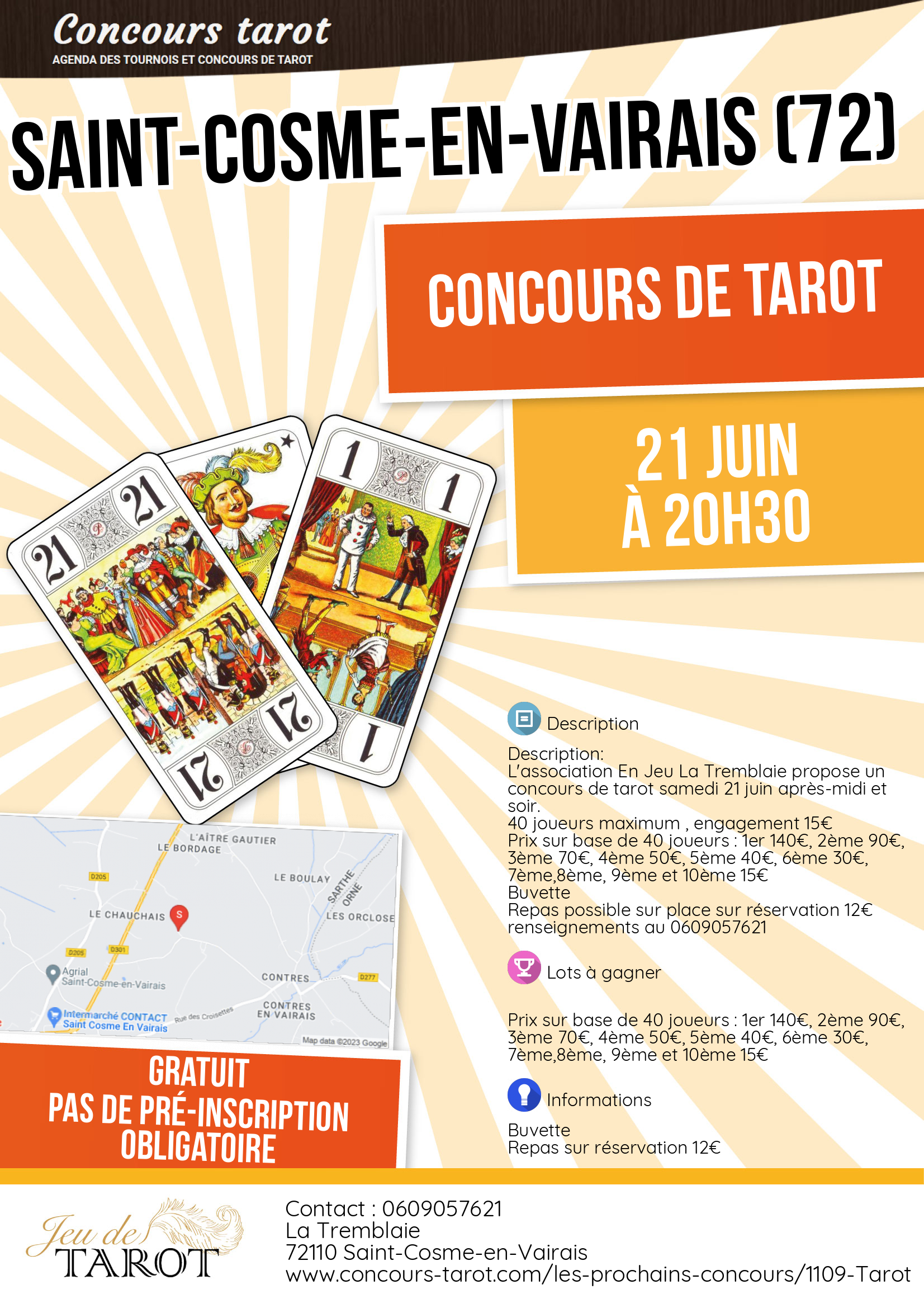 Concours de tarot