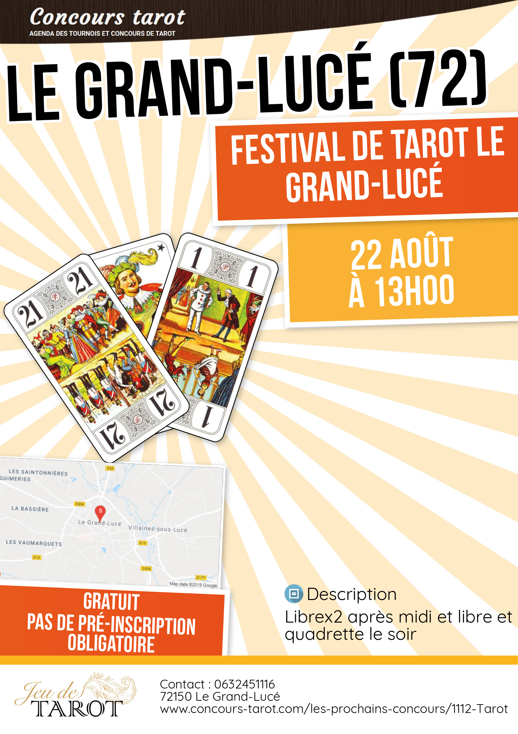 Festival de tarot le GRANDLUC 
