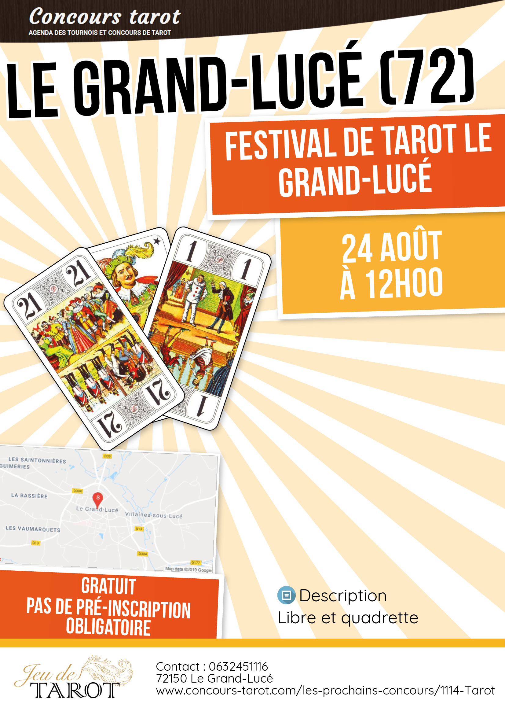 Festival de tarot le GRANDLUC 