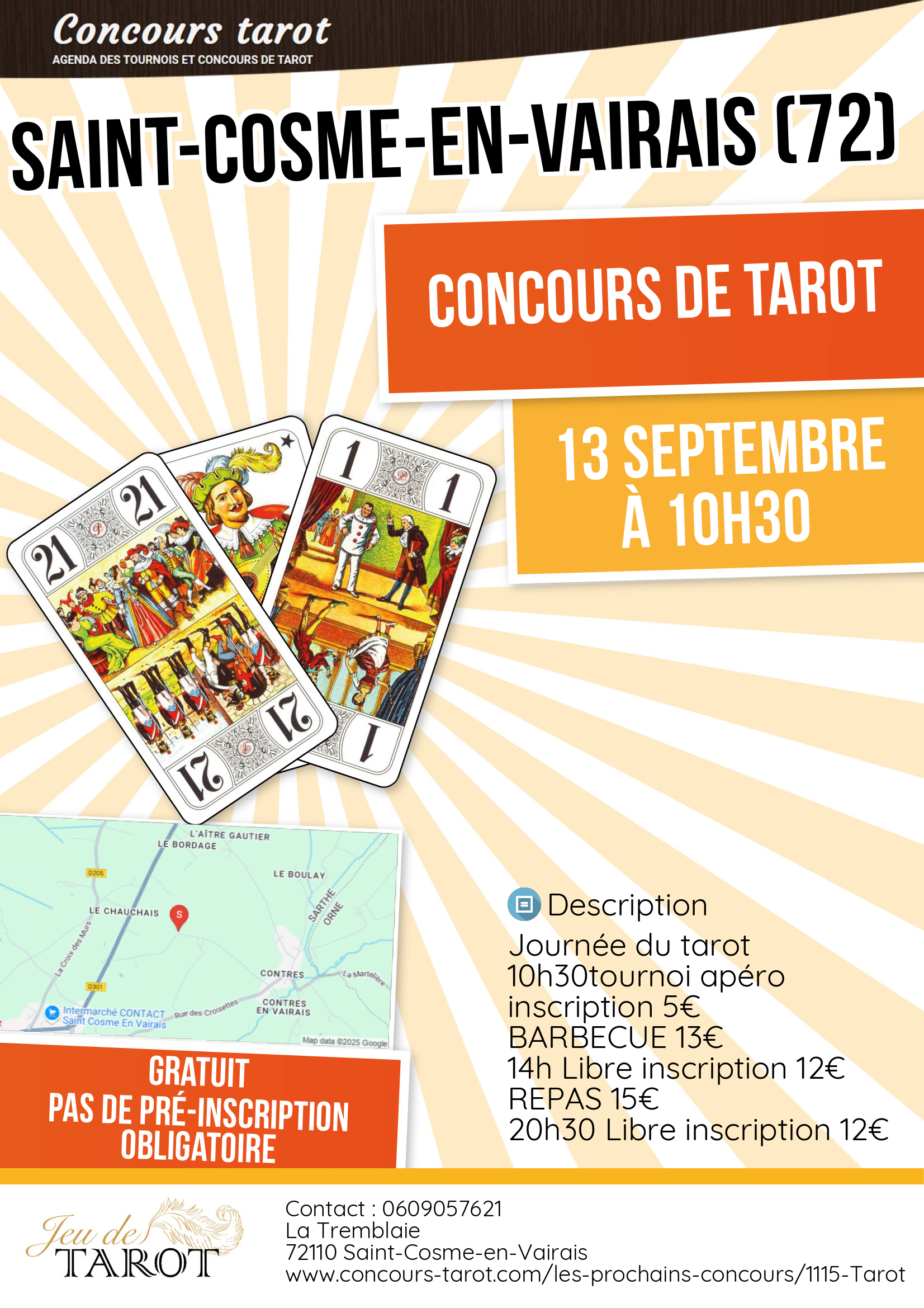 Concours de tarot
