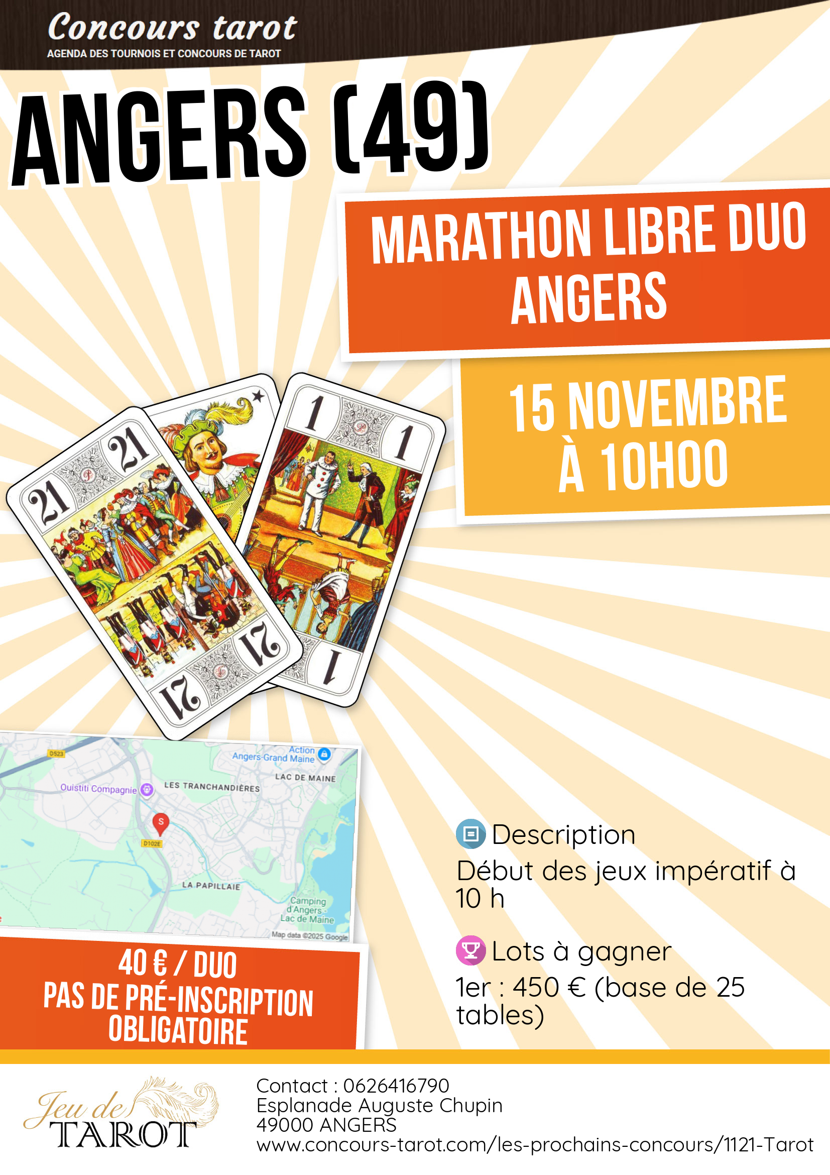 Marathon Libre Duo Angers