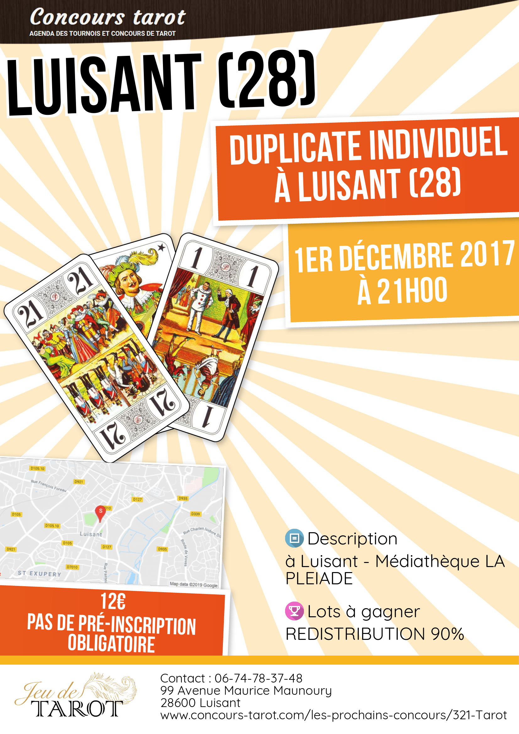DUPLICATE INDIVIDUEL a LUISANT 28