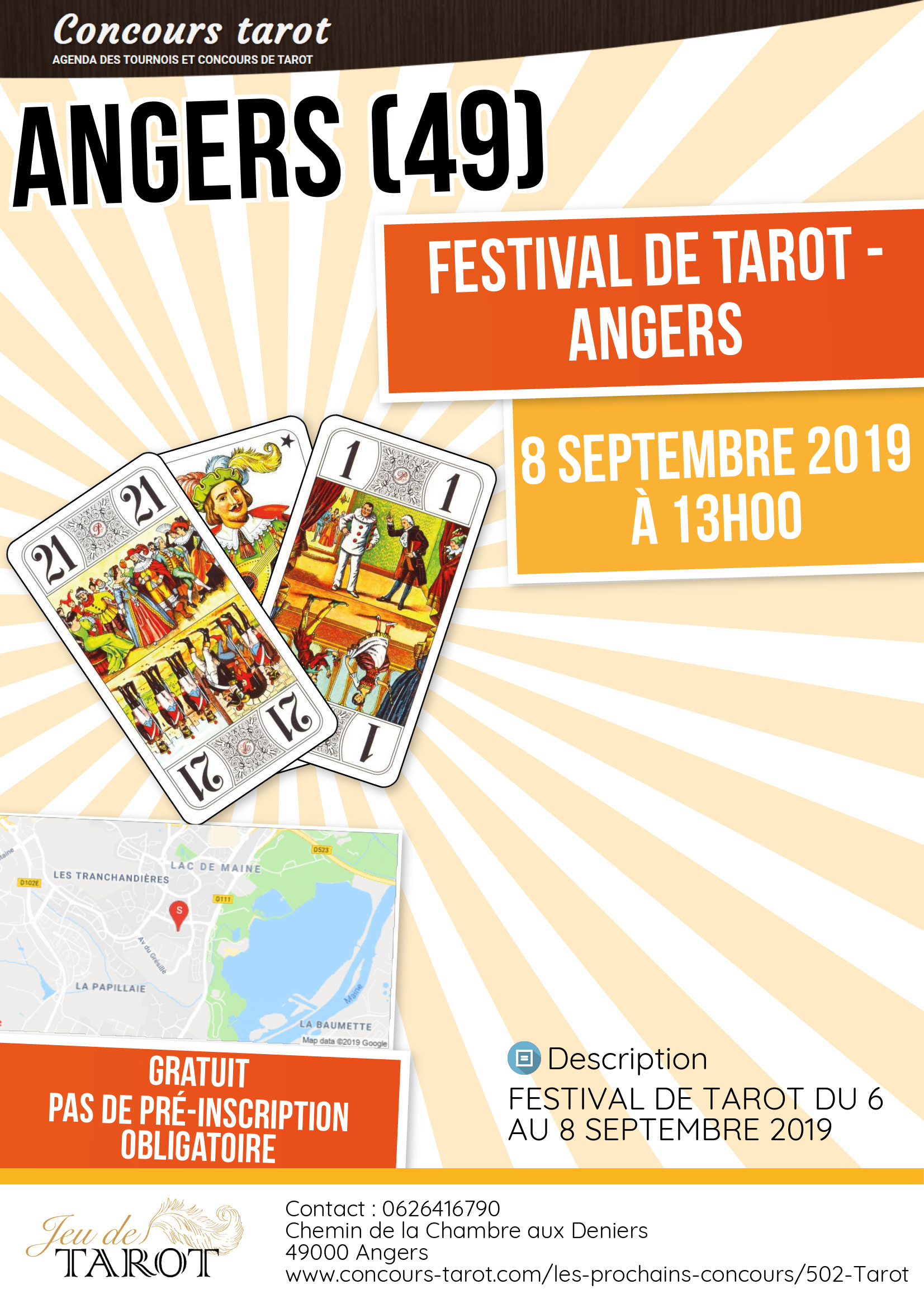 FESTIVAL DE TAROT  ANGERS