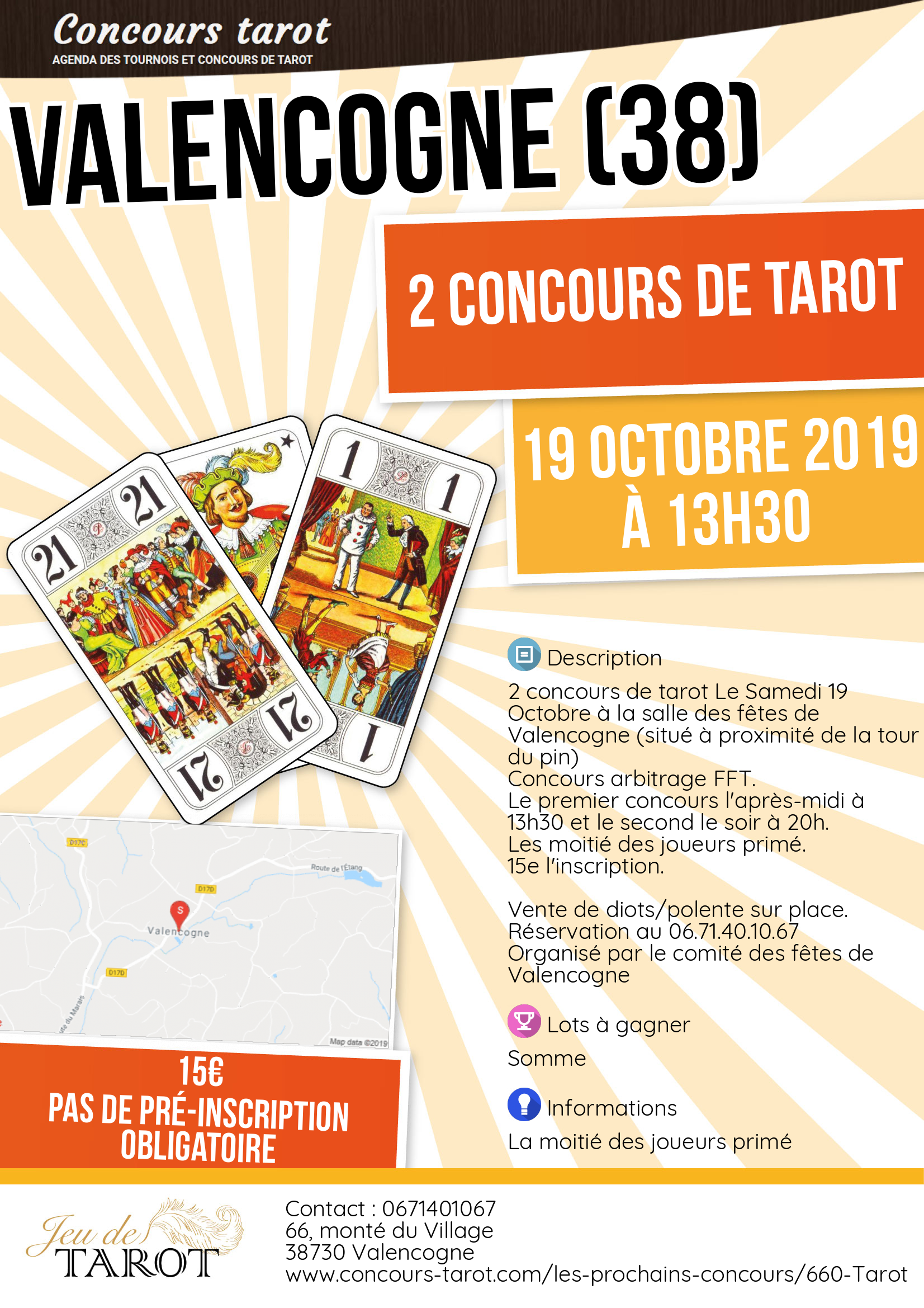 2 Concours de tarot