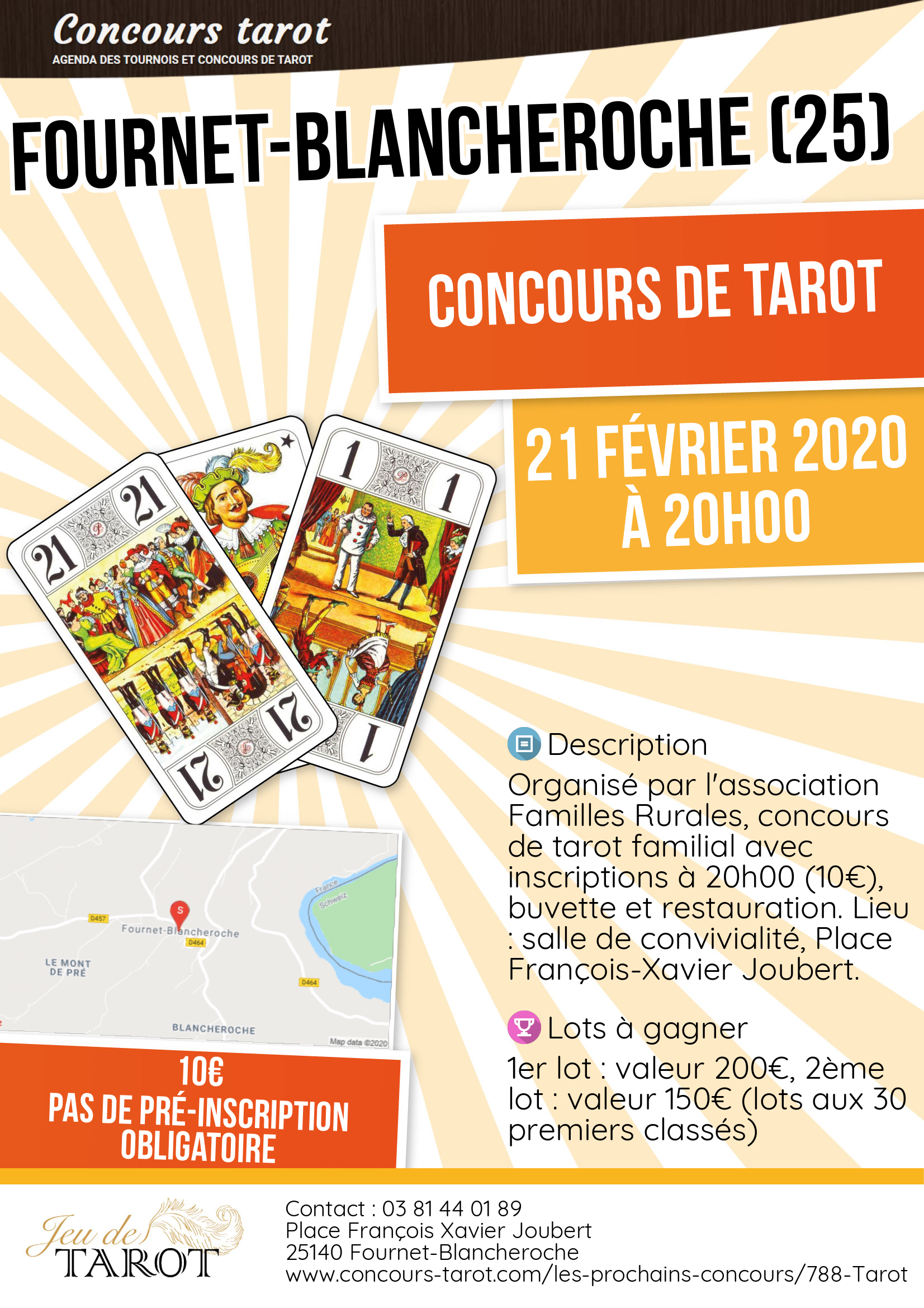 Concours de tarot