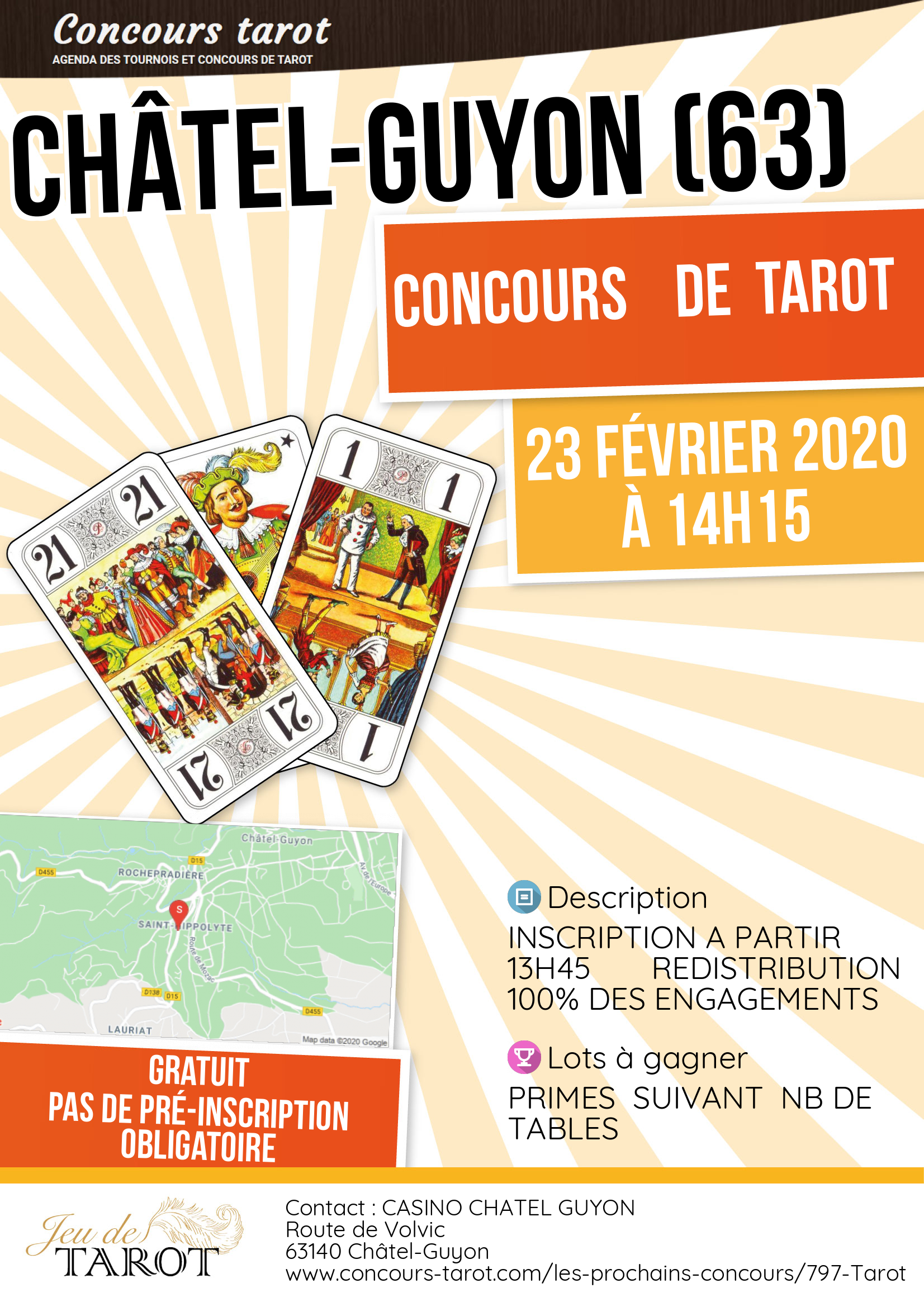 CONCOURS    DE  TAROT  