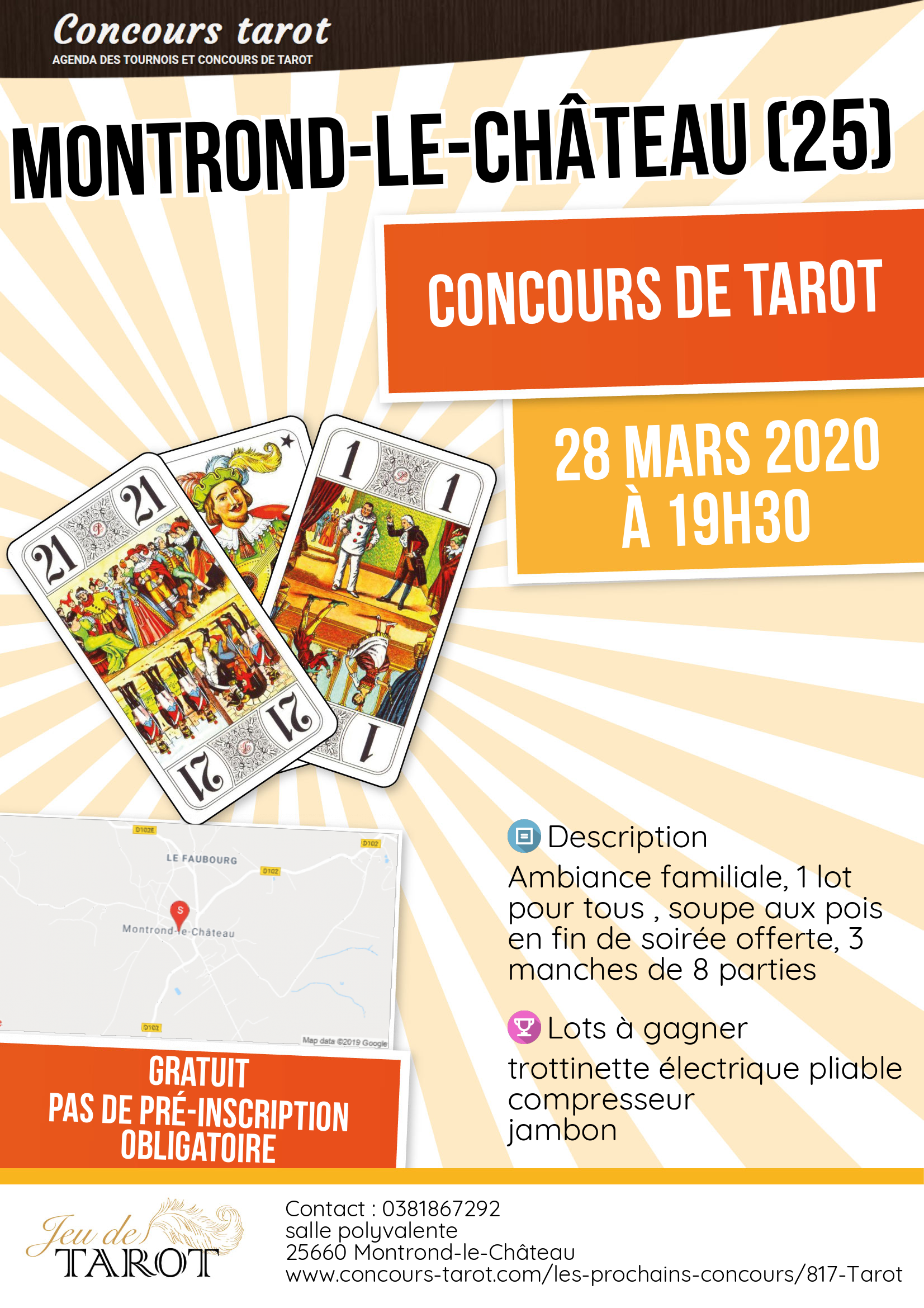 Concours de tarot