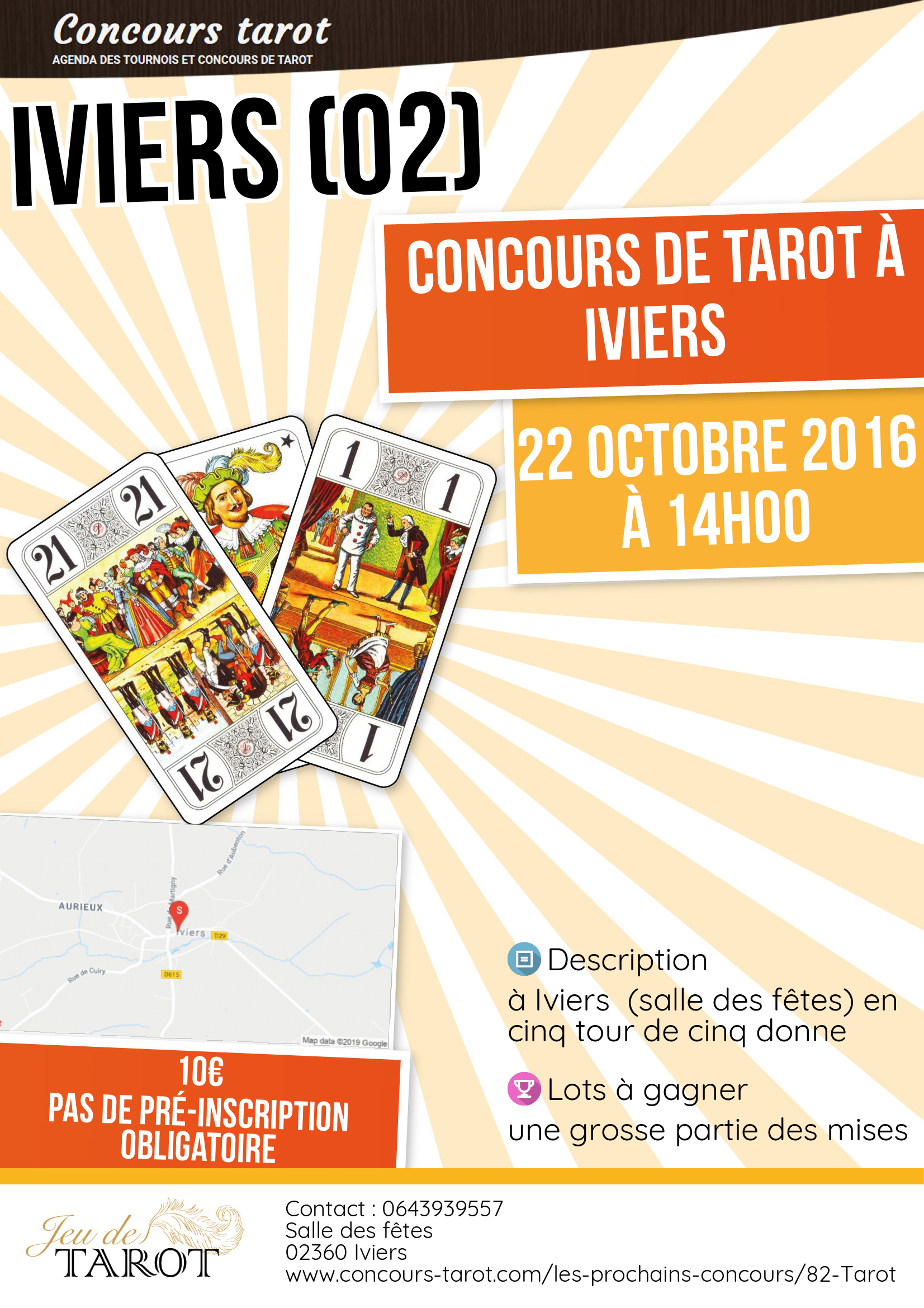 Concours de tarot a Iviers