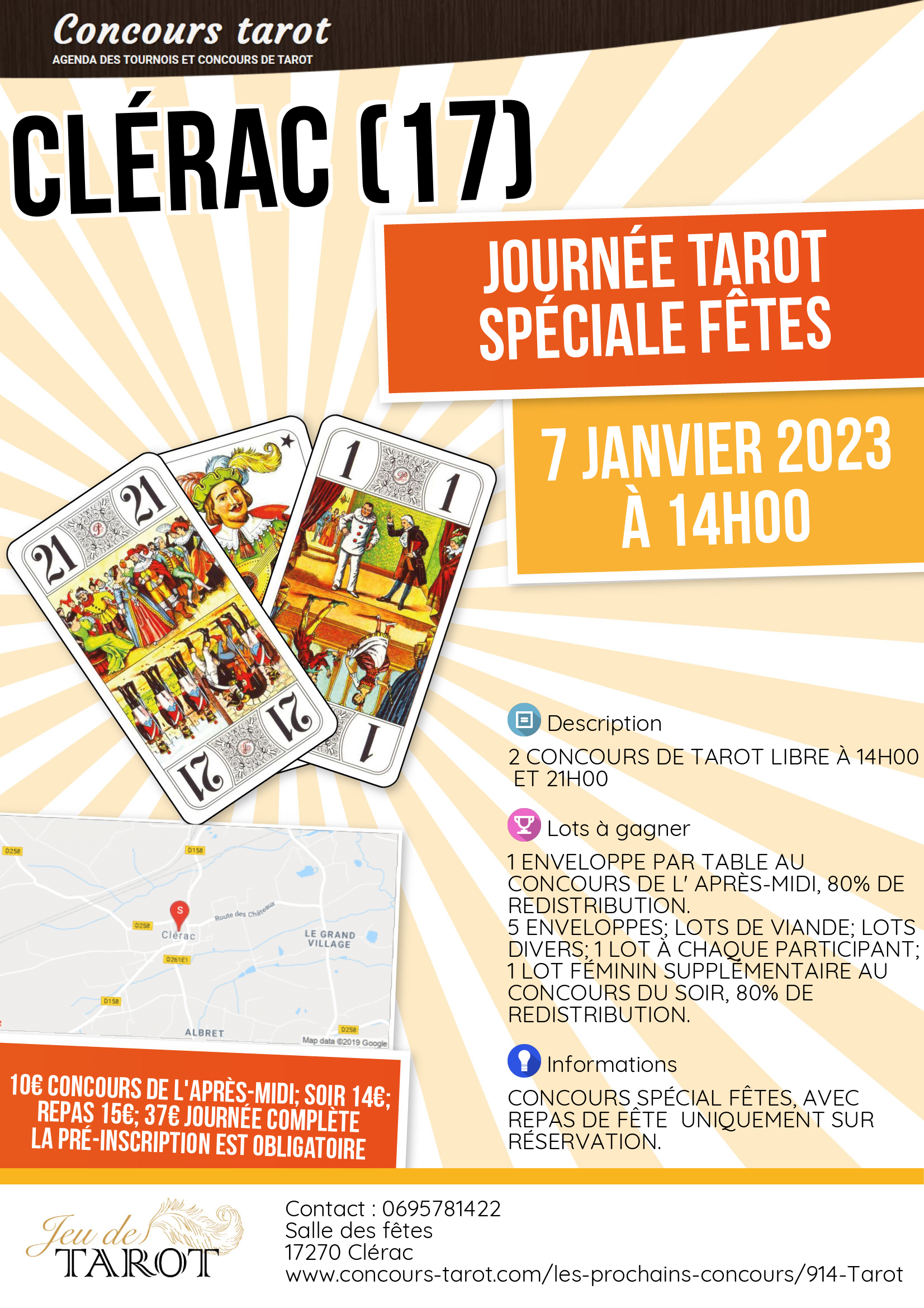 JOURNE TAROT SPCIALE FTES