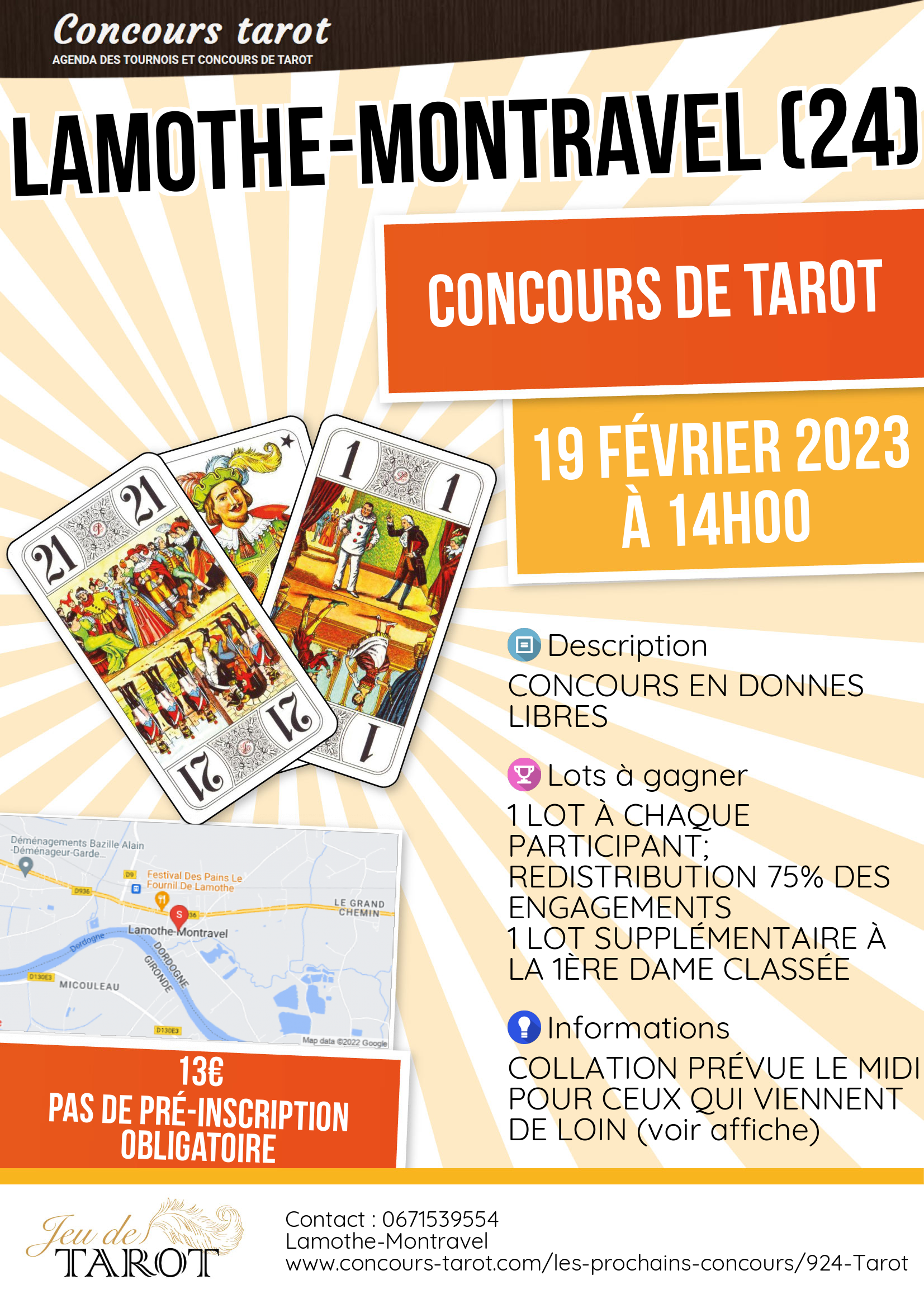 Concours de tarot