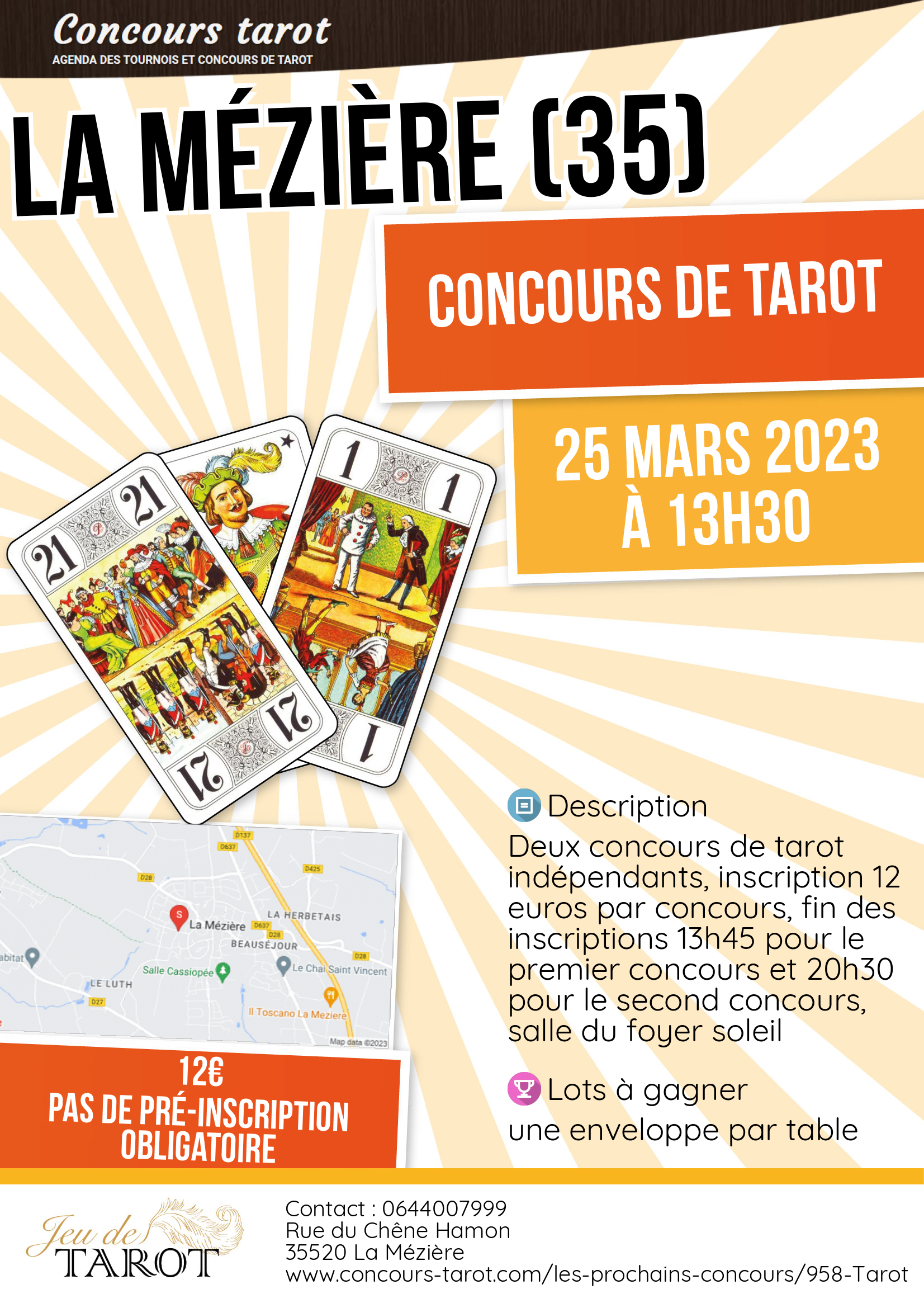 Concours de tarot