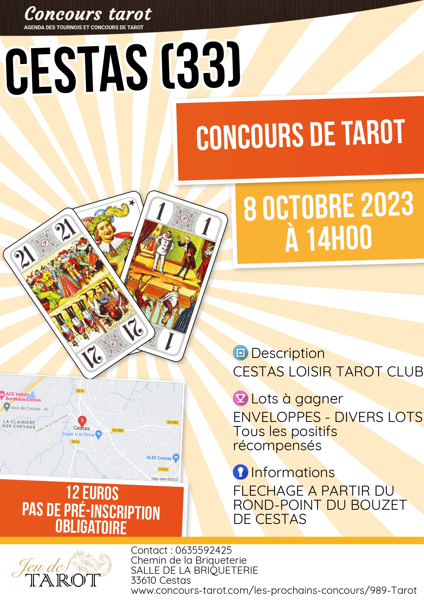 Concours de tarot