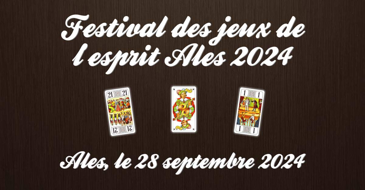 Festival des jeux de l esprit ALES 2024