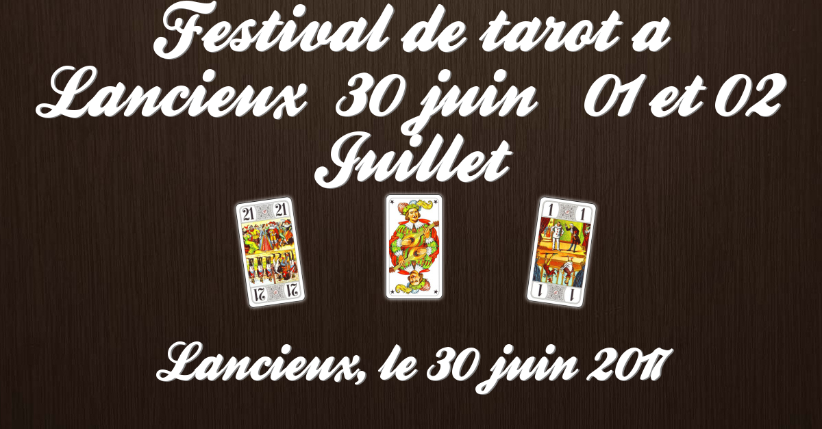 Festival de tarot a Lancieux  30 juin   01 et 02 Juillet