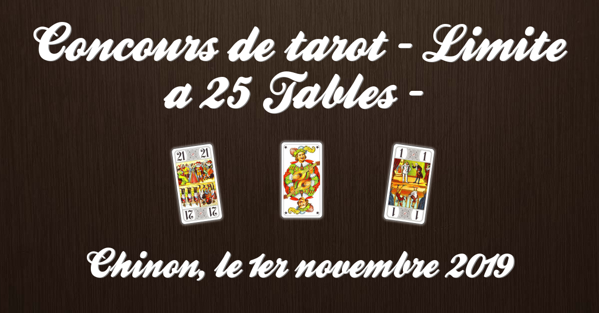 Concours de tarot  Limite a 25 Tables  