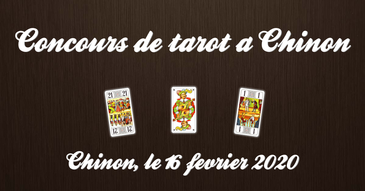 Concours de tarot a Chinon