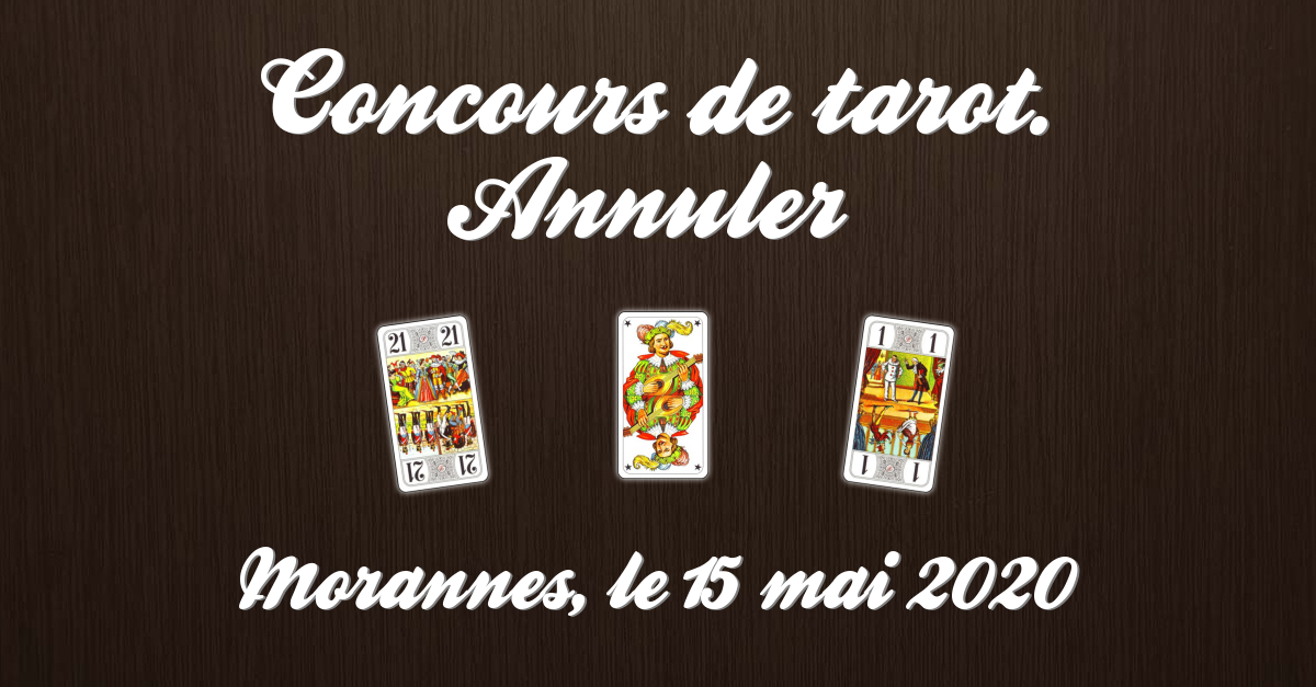 Concours de tarot Annuler 