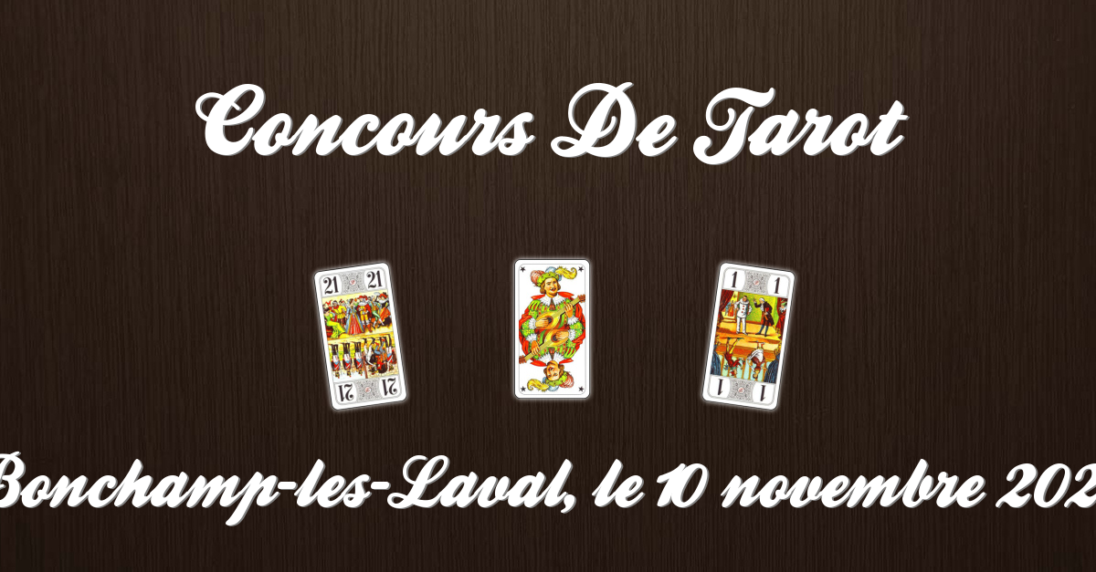 CONCOURS DE TAROT