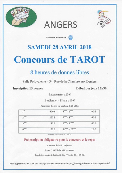 Concours Angers 8 heures